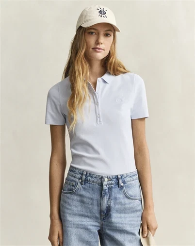 Gant - Polo Pique - Light Blue